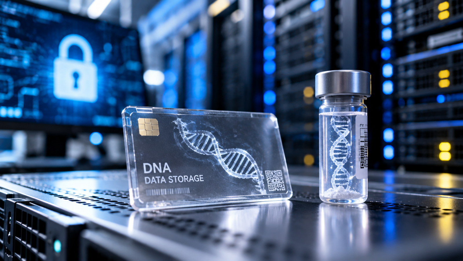 DNA som minneskort, som kan bli framtidens lösning.