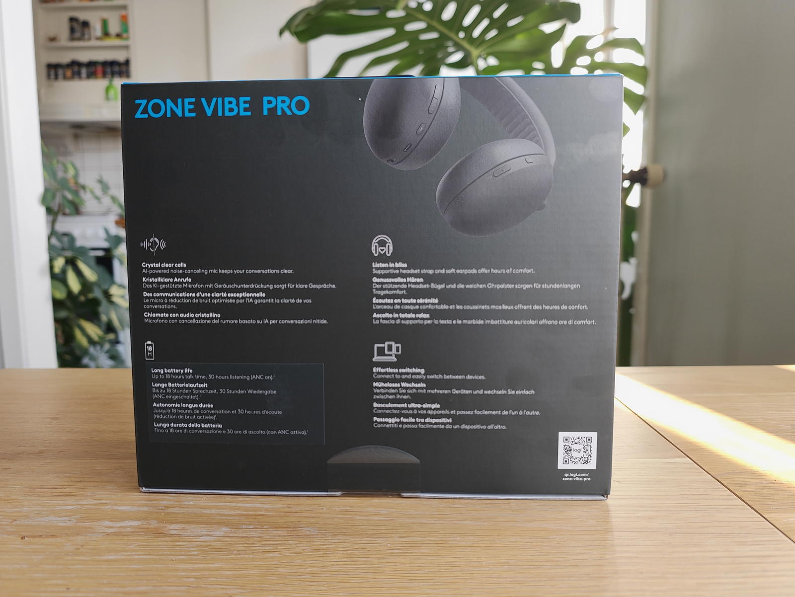 Zone Vibe Pro låda baksida
